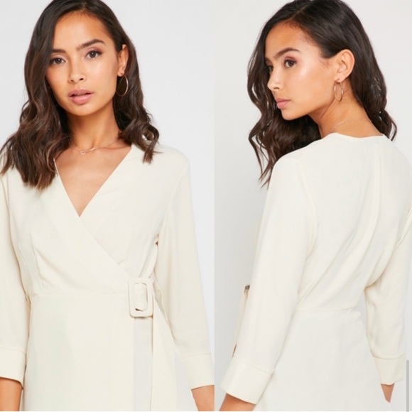 EUC Top Shop Wrap Blouse - Picture 6 of 6